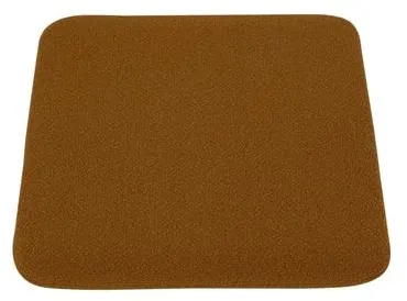 AYTM CURVA Sitzkissen für Hocker Amber Bouclé