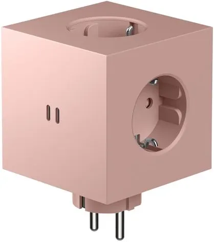 Avolt Square 2 Steckdose Old Pink